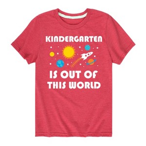 Boys' - Instant Message - Out Of This World Kindergerten Short Sleeve Graphic T-Shirt - 1 of 4