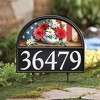 Collections Etc Four Seasons Address Marker Garden Stake SMALL - 3 of 4