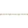 Guili 14K Gold Plated Adjustable Bracelet with Heart Link Chain Offers a Sweet, Romantic Touch with a Comfortable Fit for Everyday Wear - 2 of 2