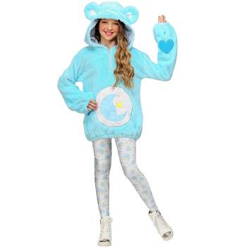 HalloweenCostumes.com Care Bears Deluxe Bedtime Bear Hoodie Costume for Tweens.