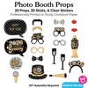 Big Dot of Happiness Disco New Year - Groovy 2026 NYE Party Photo Booth Props Kit - 20 Count - 4 of 4