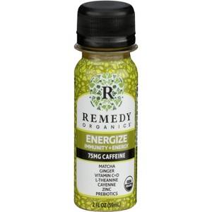 Remedy Organics Shot Energize 12 bottles/2 fl oz - 1 of 1