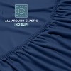 Premium 4 Way Microfiber Stretch Knit Sheet Set by Bare Home - 4 of 4