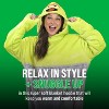 Plushible Sesame Street Oscar the Grouch Adult Snugible Blanket Hoodie & Pillow - 4 of 4