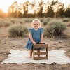 2Bunnies Lace Pom Pom Trim Baby Girl Dress - 3 of 4
