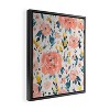 alison janssen Tropical Coral Floral Framed Art Canvas - Society6 - 2 of 2