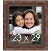 PosterPalooza | 23x29 Wide Bamboo Picture Frame, UV Acrylic, 4 Finishes - Brown, Black, Silver, and Natural - 2 of 4