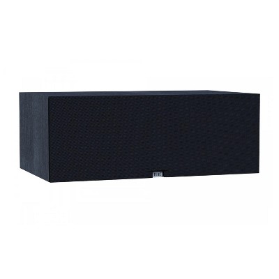 ELAC Debut 3.0 DC63 6.5" Center Speaker for Home Theater Systems| Delivers Superior and Immersive Audio Performance, Black Satin Front