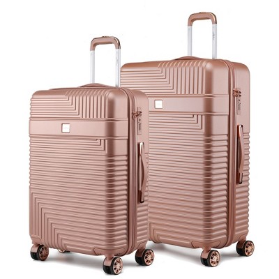 MKF Collection Mykonos Luggage Set Extra Large and Large 2 pieces for Travel by Mia K