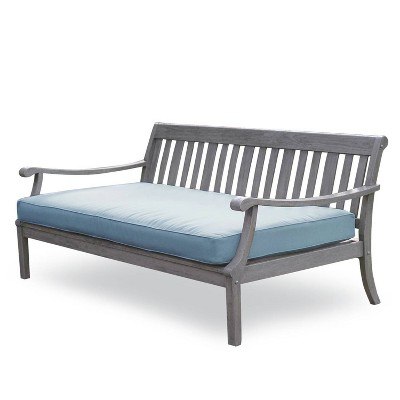 Sopra Wood Patio Daybed - Blue Spruce - Cambridge Casual