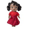 Doll Clothes Superstore Handmade Red Glitter Dress Fits 14 Inch Baby Alive And Little Baby Dolls - 3 of 4