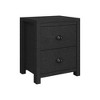 Galano Cinzia 2-Drawer Nightstand Effortless Assembly (Set of 2) - 18.1''W x 15.1''D x 22.3''H - 4 of 4
