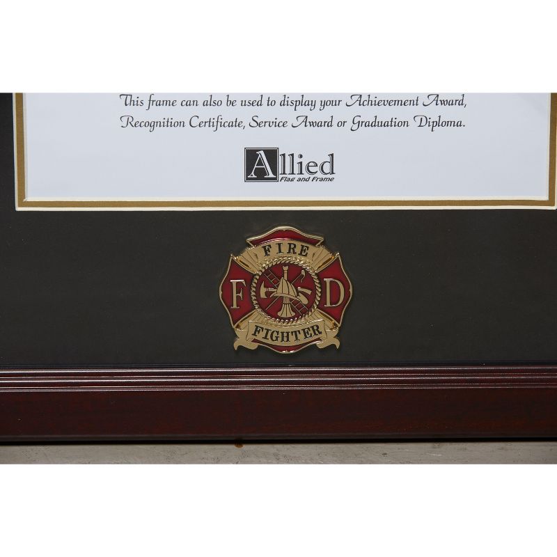 Allied Frame US Certificate of Achievement Picture Frame with Medallion - 8 x 10 Opening, 2 of 4