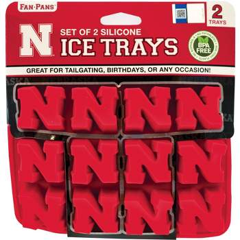 MasterPieces FanPans 2-Pack Team Ice Cube Trays - NCAA Nebraska Cornhuskers