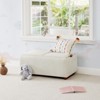 Spruce&Spring Storage Ottoman Bench Rectangle Footrest, Linen-Fabric - 3 of 4