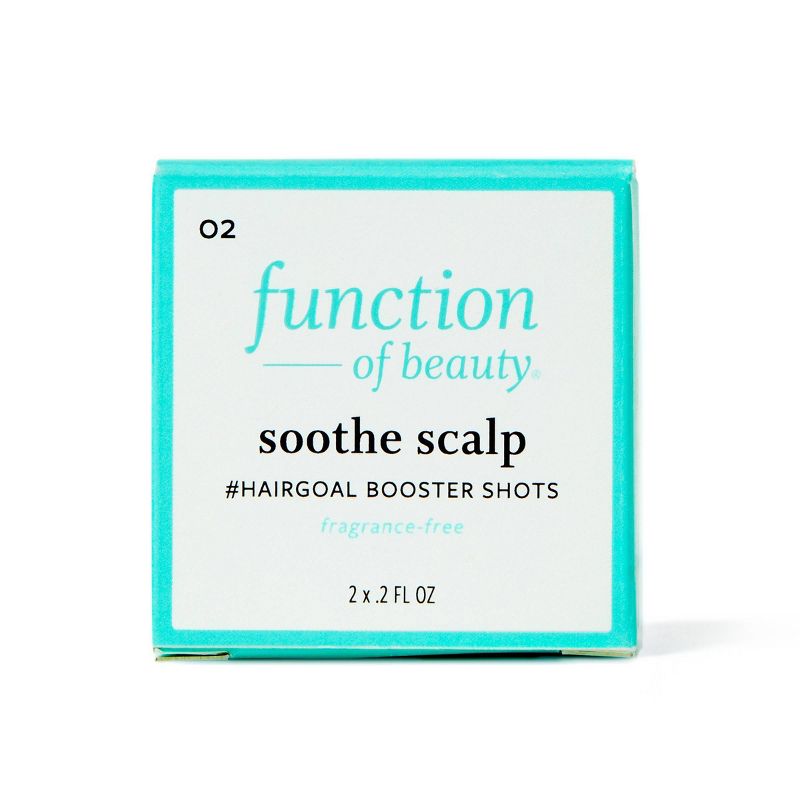 Function of Beauty Soothe Scalp #HairGoal Add-In Booster Treatment Shots with Wood Sugar - 2pk/0.2 fl oz, 1 of 14