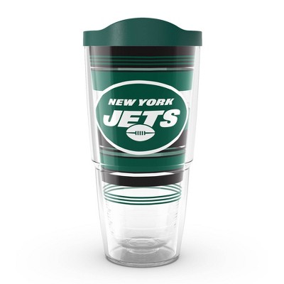NFL New York Jets 24oz Hype Stripes Classic Tumbler