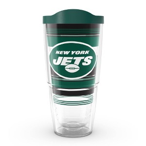 NFL New York Jets 24oz Hype Stripes Classic Tumbler - 1 of 4