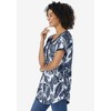 Woman Within Plus Size Knit Henley Tunic - 4 of 4