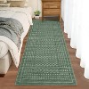 Coucheta Washable Runner Rug, Non-Slip Low Pile , Boho Chic Hallway Kitchen Bedroom Carpet for Your Home,Multi-Color & Size - 3 of 4
