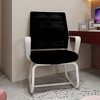 JUJABU Minimalist Modern Office Chair with Metal Frame, Soft Comfort, Home & Office Friendly - 3 of 4