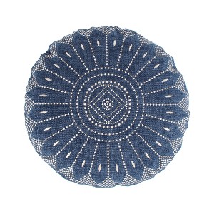 Bellamy Navy Decorative Pillow - Levtex Home - 1 of 4