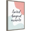 Amanti Art Blush Nursery II by Becky Thorns Canvas Wall Art Print Framed 16 x 23-in. - 2 of 4