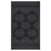 Large Outdoor Plastic Straw Rug Waterproof Patio Rug with Stakes, Foldable Portable Camping Mat - 4 of 4