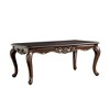 48" Traditional Coffee Table with Cabriole Legs and Carved Design for Living Room - 2 of 4
