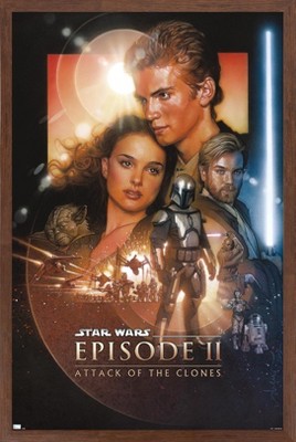 Trends International Star Wars: The Last Jedi - One Sheet (no Billing Block)  Unframed Wall Poster Print White Mounts Bundle 14.725 X 22.375 : Target