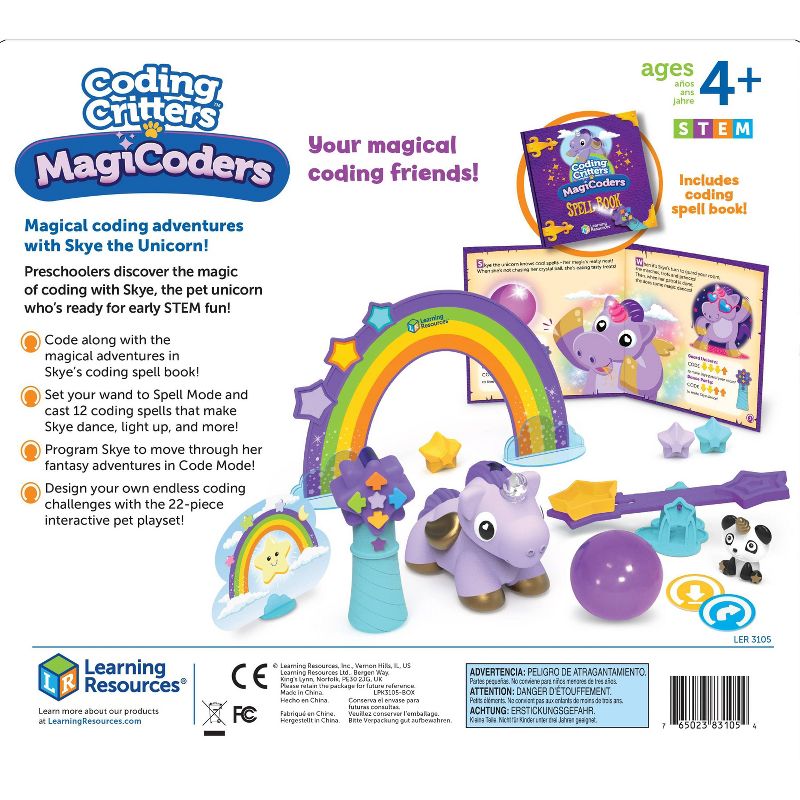 Learning Resources Coding Critters MagiCoders - Skye the Unicorn, 4 of 5
