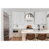 Urban Ambiance Luxury Mid-Century Modern Indoor Pendant,  12-1/2''H x 23-5/8"W x 23-5/8''D,  Brushed Nickel Finish, UHP4794 - 2 of 4