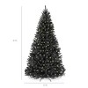 Best Choice Products Artificial Christmas Tree, 9ft Premium Pre-Lit Spruce Design, Dense Branches  Black Spruce - 2 of 4