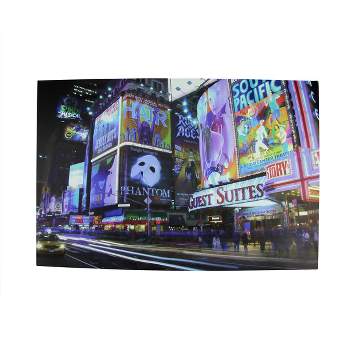 Northlight LED Lighted NYC Times Square Canvas Wall Art 15.75" x 23.5"