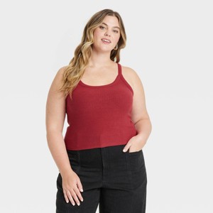 Women's Rib Tank Top - Universal Thread™ - 1 of 3