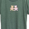 Women's - Instant Message - Bear Patches Short Sleeve Graphic T-Shirt - 2 of 4