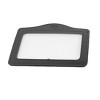 Unique Bargains Faux Leather Office Horizontal Business ID Badge Card Holder Container Black 50 PCS - 4 of 4