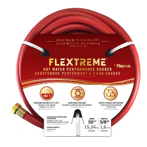 Flexon Flextreme 5/8" Synthetic Performance Rubber Garden Hoses - 1 of 4