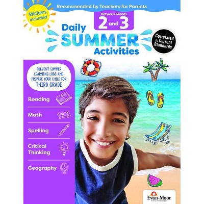 Daily Summer Activities - by  Evan-Moor Educational Publishers (Paperback)