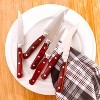 BergHOFF Pakka Stainless Steel 12pc Steak Knife Set 4.75"", Pakka Wood - 3 of 4
