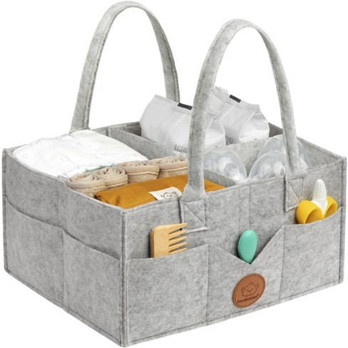 Original Baby Diaper Caddy Organizer, Large Storage Caddy Organizer for Nursery, Changing Table - image 1 of 4