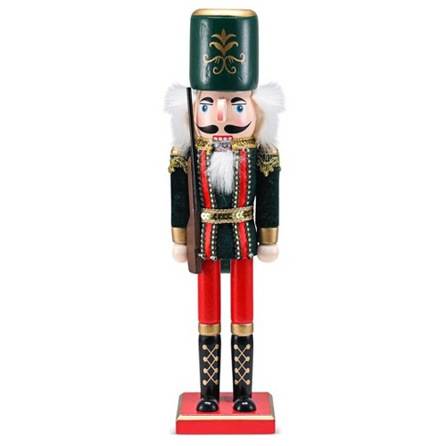 Wooden soldier nutcracker clearance sale