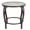 ROOMTEC 3 Pieces Patio Furniture Set Rocking Bistro Set Outdoor Rattan Conversation with Coffee Table - 3 of 4