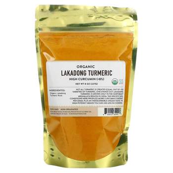 Pure Indian Foods Organic Lakadong Turmeric, 8 oz (227 g)