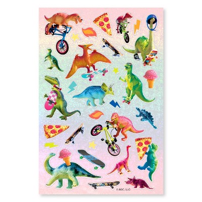 60ct Back to School Stickers for Kids' Dinosaurs