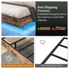 PAGED Floating Bed Frame with LED Lights, Bed Frame with Upholstered Headboard, No Box Spring Needed - 4 of 4