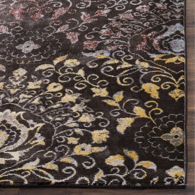 Aria Modern Heirloom Brown & Multi 9' x 12' Reversible Area Rug