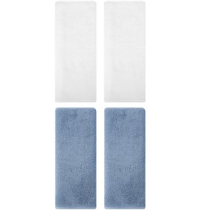 REGALWOVEN Solid Cotton Soft Absorbent Bath Hand Towels 4 Pack - 1 of 4