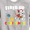 Boys' - Paw Patrol - Fired Up For Christmas Graphic Long Sleeve Fleece Sweatshirt - 2 of 4