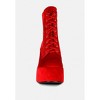 Ashcan High Platform Velvet Ankle Boots Women - 4 of 4